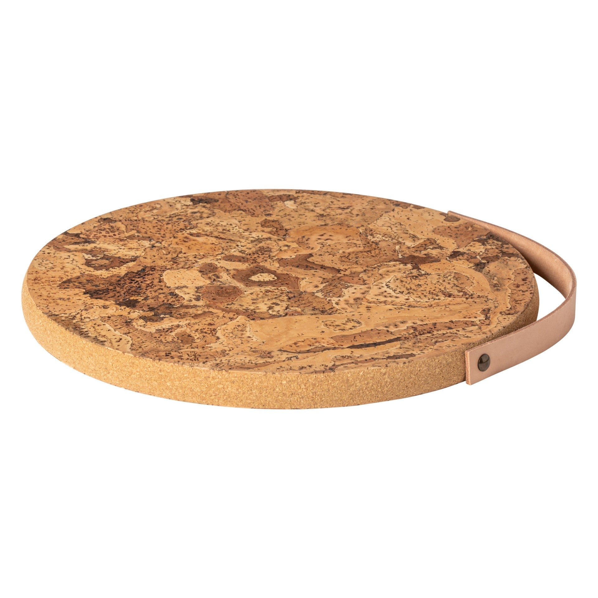 Cork Triver with Leather Handle