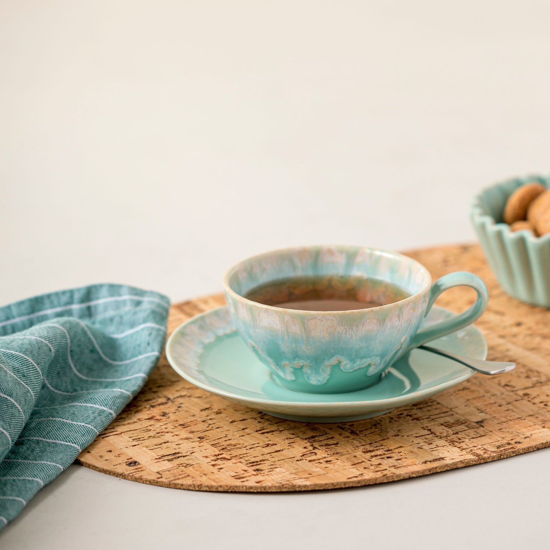 Taormina Tea Cup & Saucer