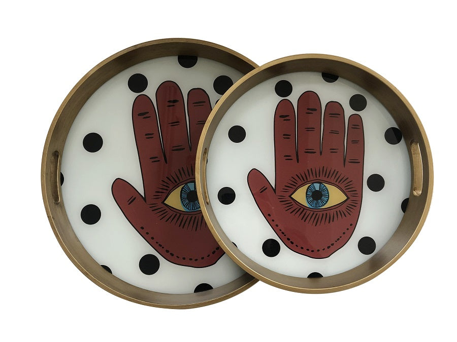 Fancy Round Tray Sets