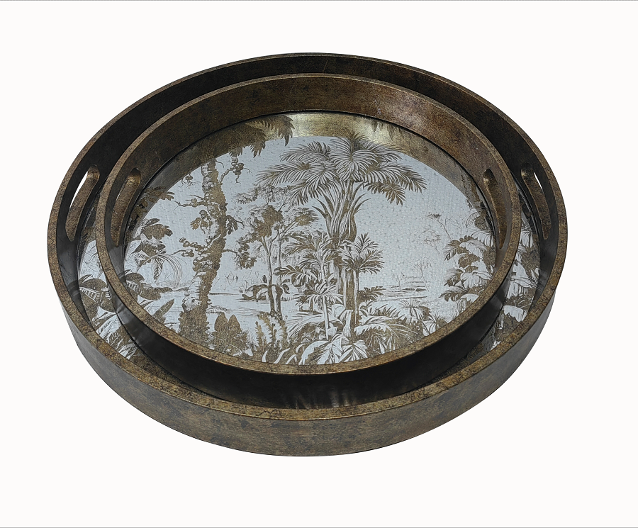 Fancy Round Tray Sets