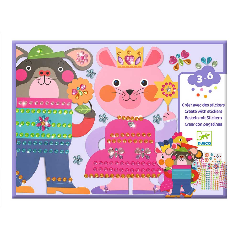 Djeco Create with Stickers
