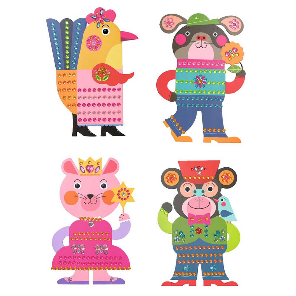 Djeco Create with Stickers
