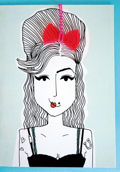 Celebrity Greeting Cards & Necklace