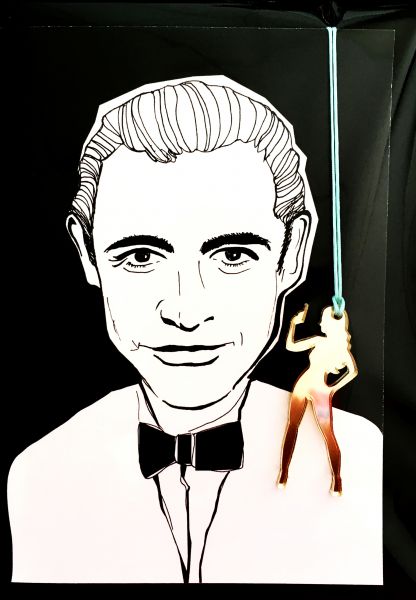 Celebrity Greeting Cards & Necklace