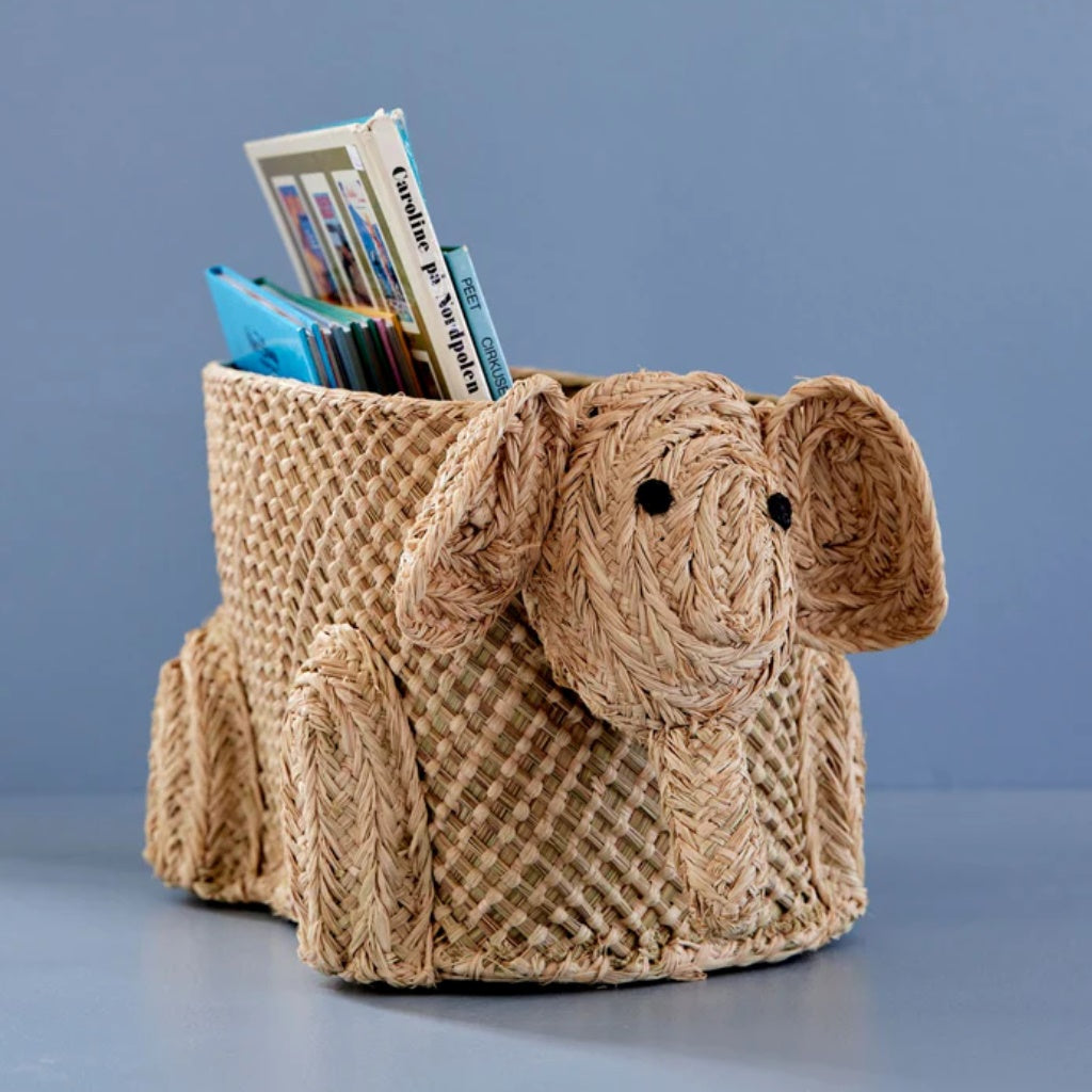 Elephant Shape Storage Basket