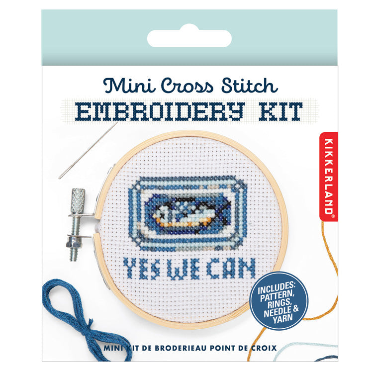 Mini Cross Stitch Embroidery Kit