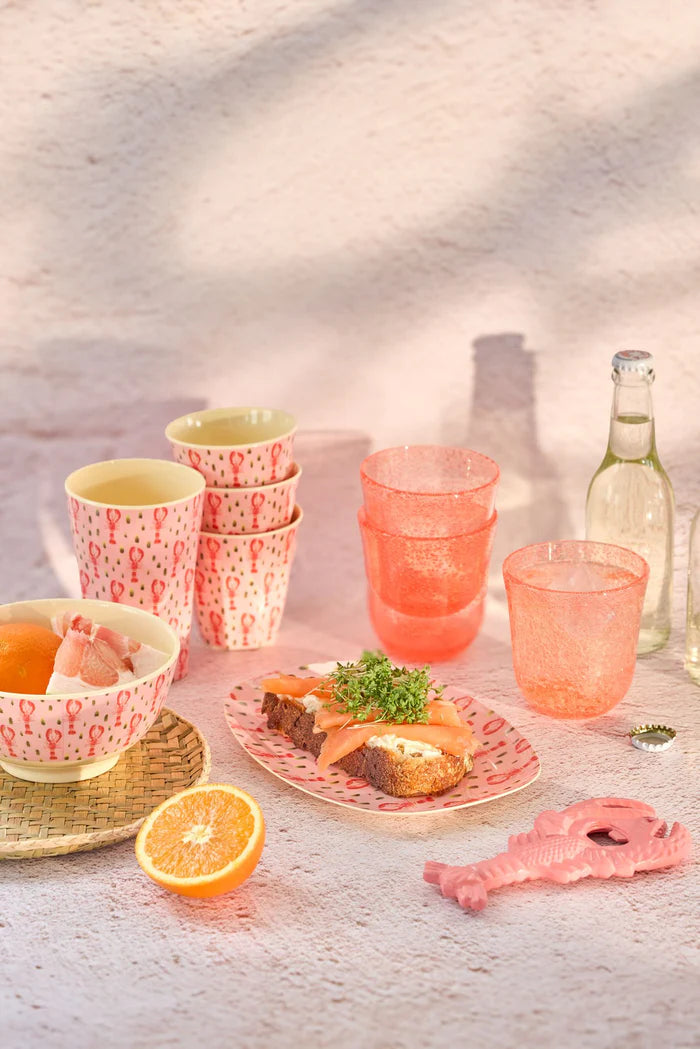Melamine Bowl Lobster Print