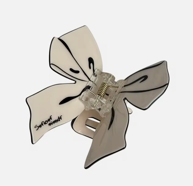 Bowknot Hair Claw Tips 7cm