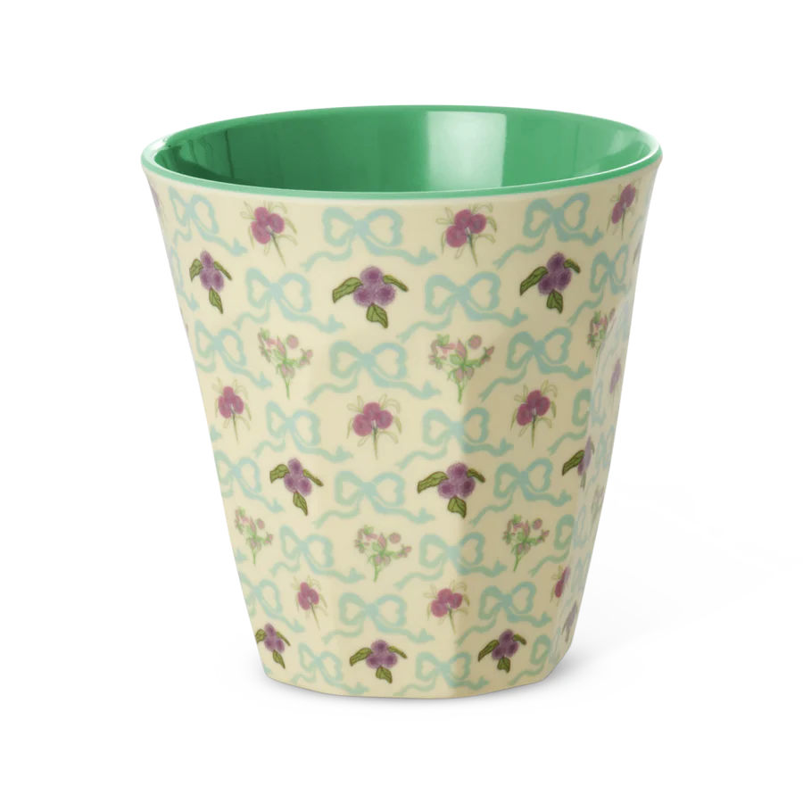Melamine Bow and Bouquet Print Set
