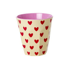 Melamine Darling Hearts Print Set