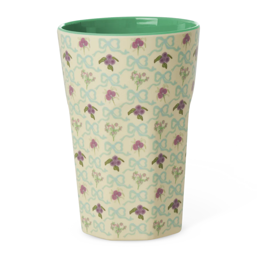Melamine Bow and Bouquet Print Set