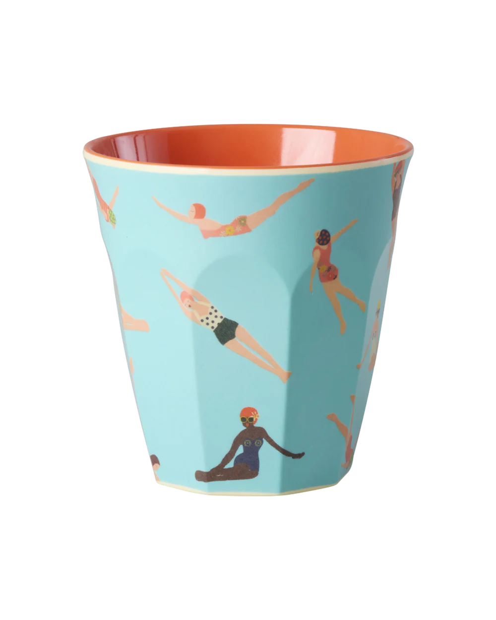 Melamine Retro Swimster Print Set