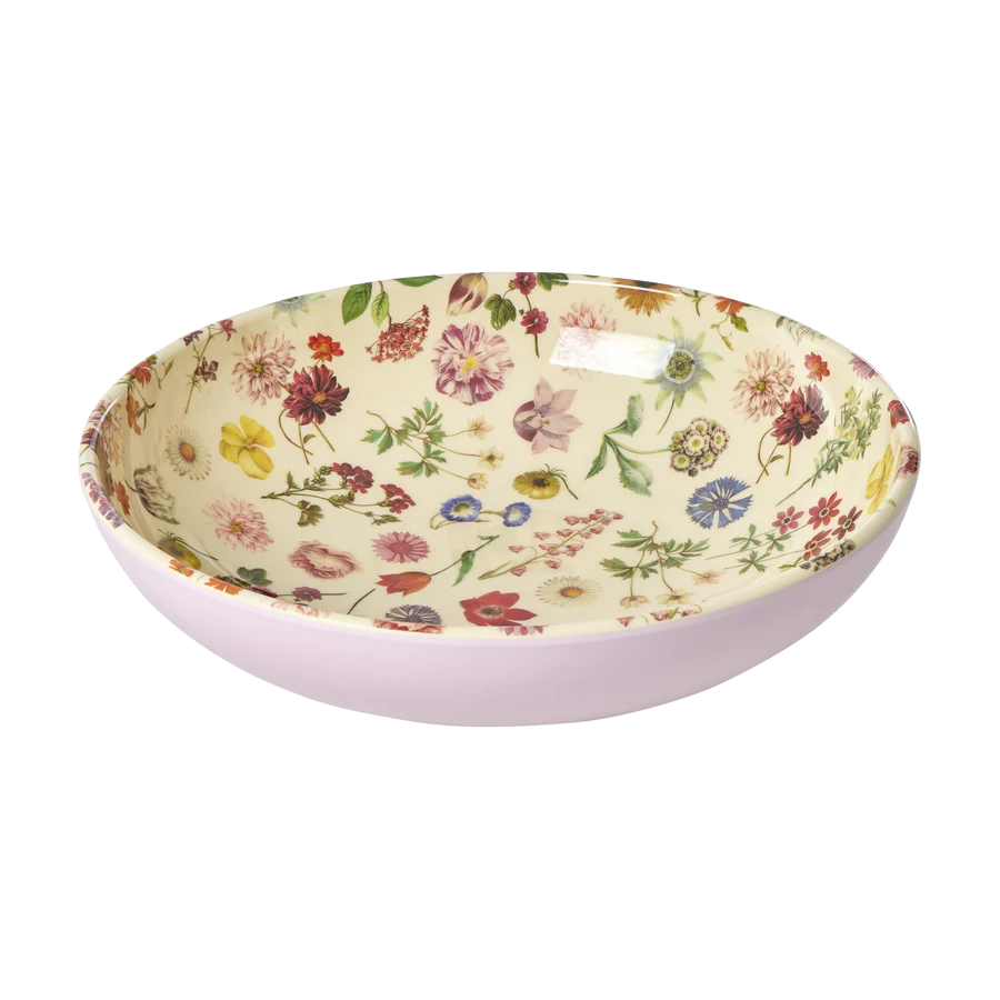 Floras Dream Melamine Salad Set