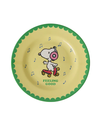Melamine Snoopy Print Set
