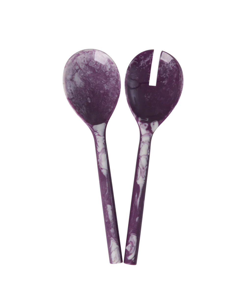 Resin Salad Spoon Set