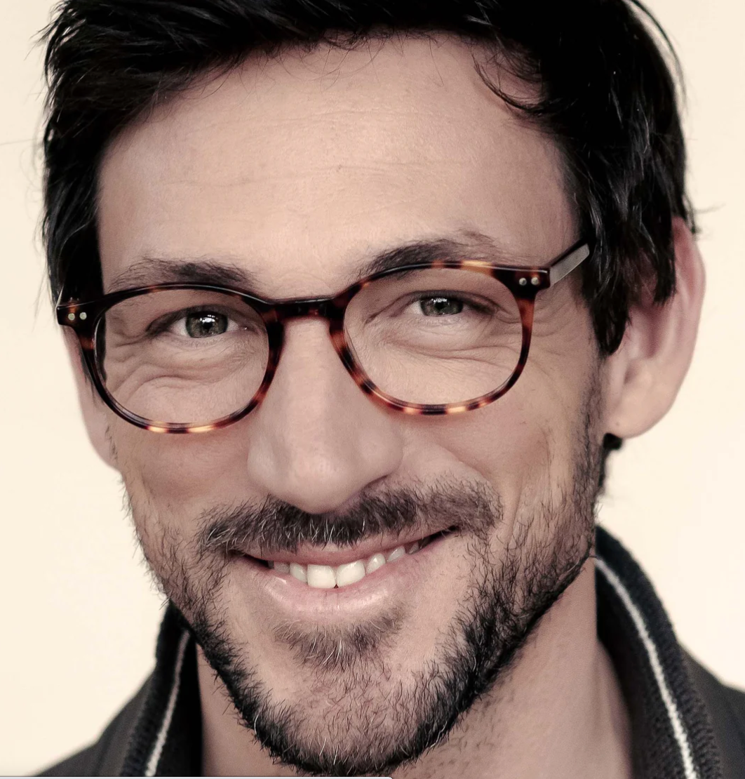 Frank&Lucie Eyeconist Man Reading Glasses Amber Brown