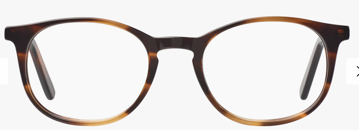 Frank&Lucie Eyeconist Man Reading Glasses Amber Brown