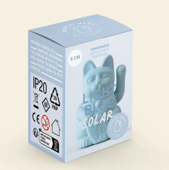 Donkey Mini Solar Lucky Waving Cat