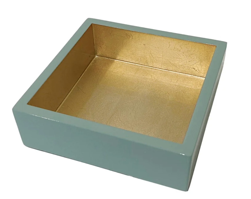 Caspari Lacquer Cocktail Napkin Holder