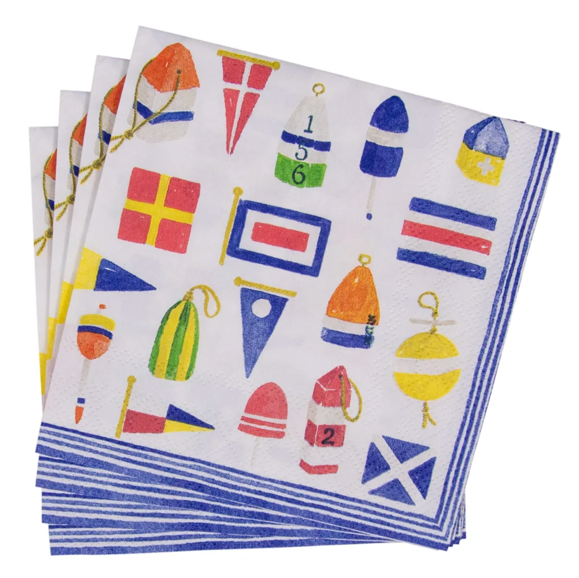 Caspari Nantucket Cocktail Paper Napkin (Box of 40pcs)
