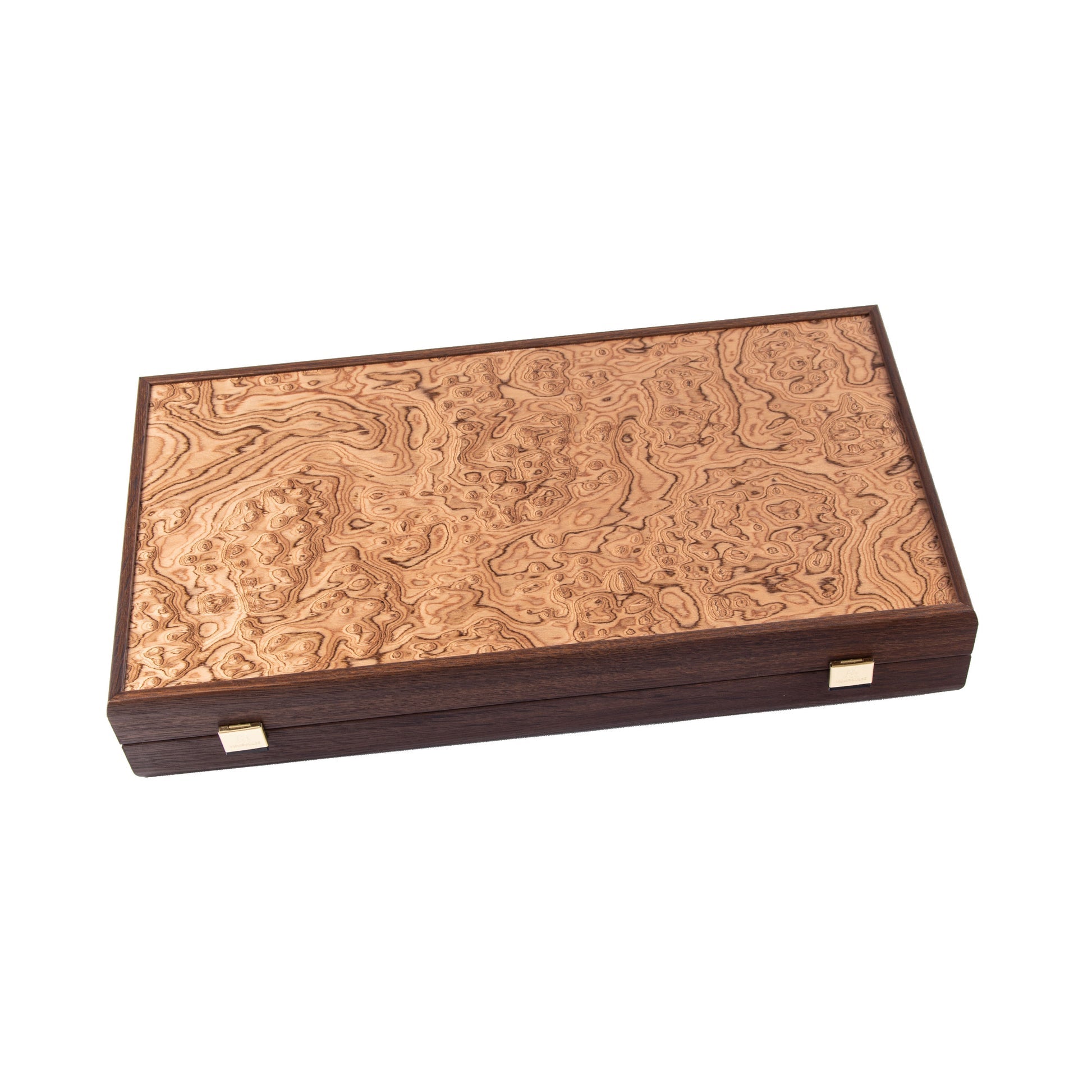 Handcrafted Premium Walnut Burl Backgammon