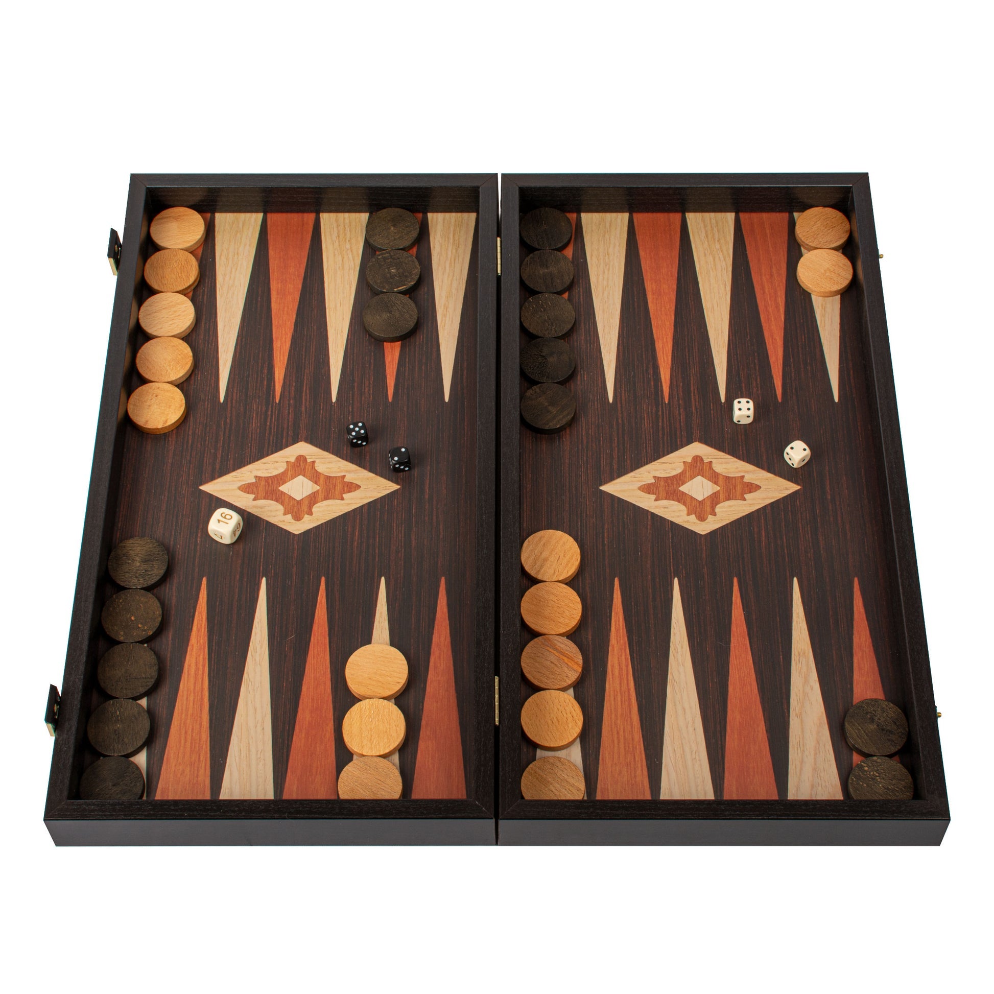 Handcrafted Wenge Replica Wood Backgammon