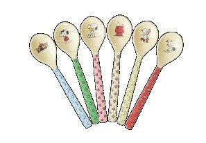 Melamine Snoopy Print Set