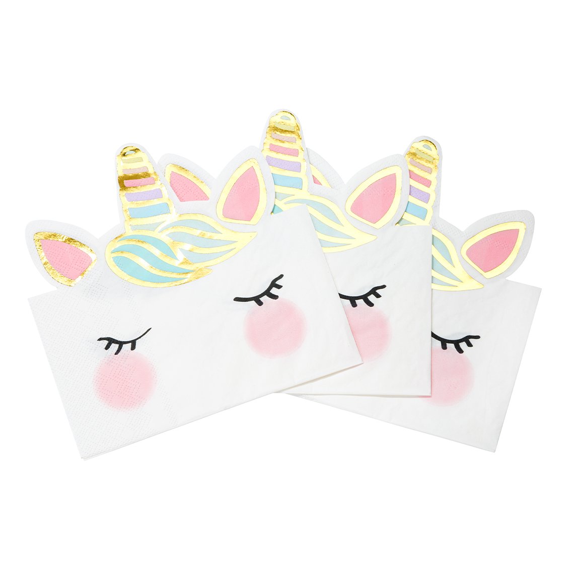 Unicorn Face Napkins