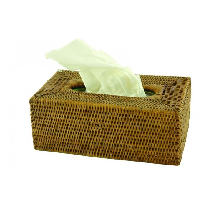 Rattan Tissue Basket