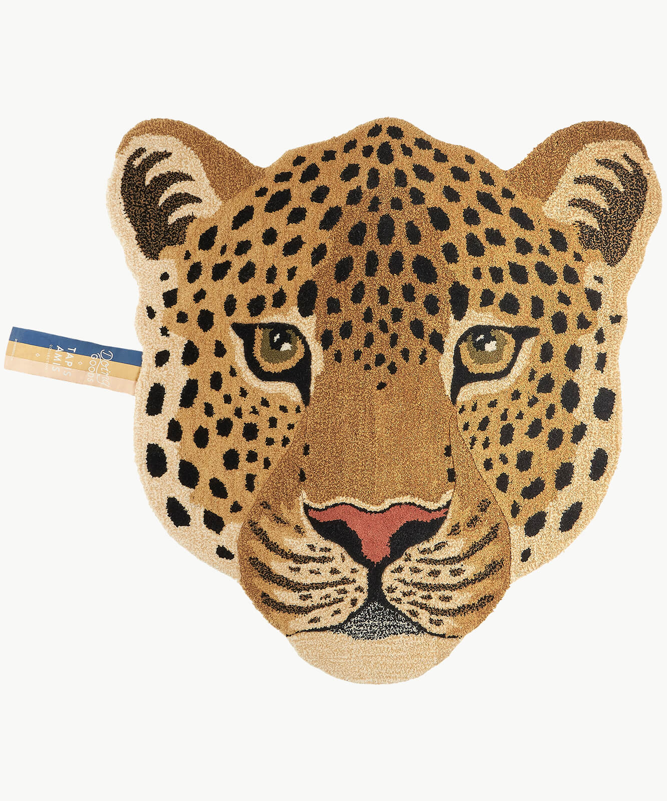 Hand-Tufted Himani Leopard Head Rug