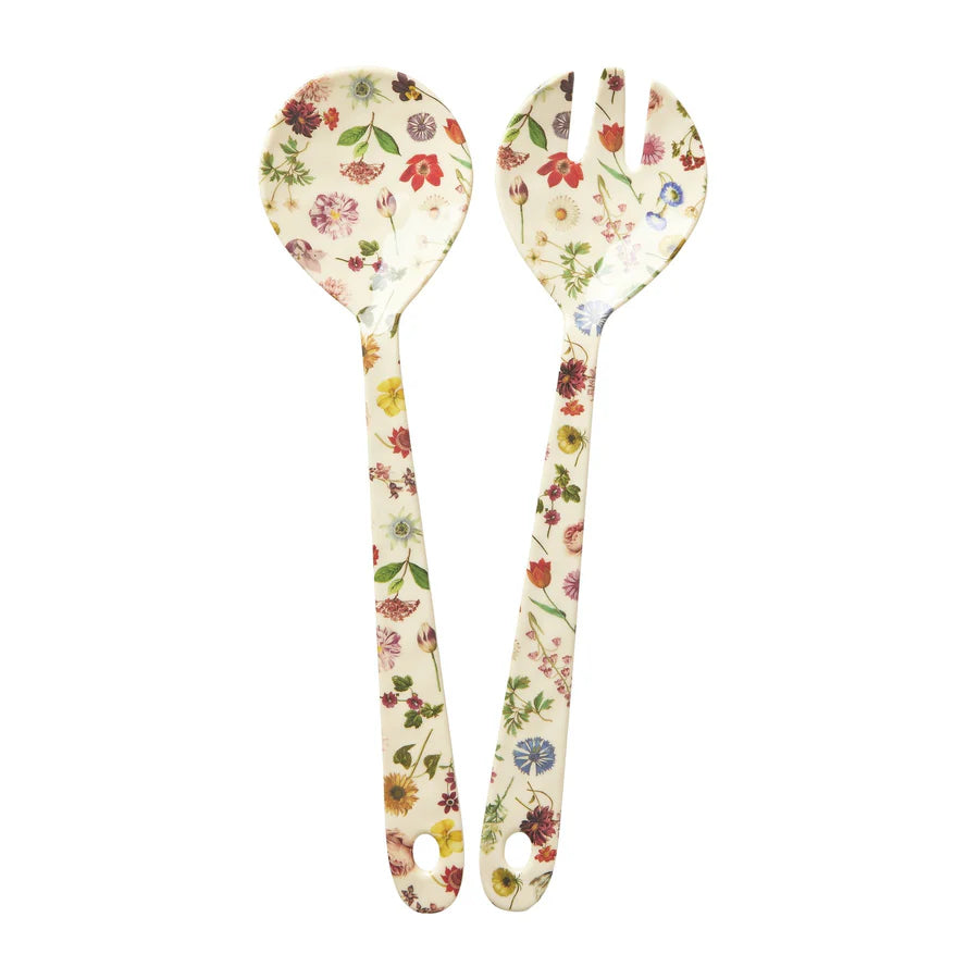 Floras Dream Melamine Salad Set