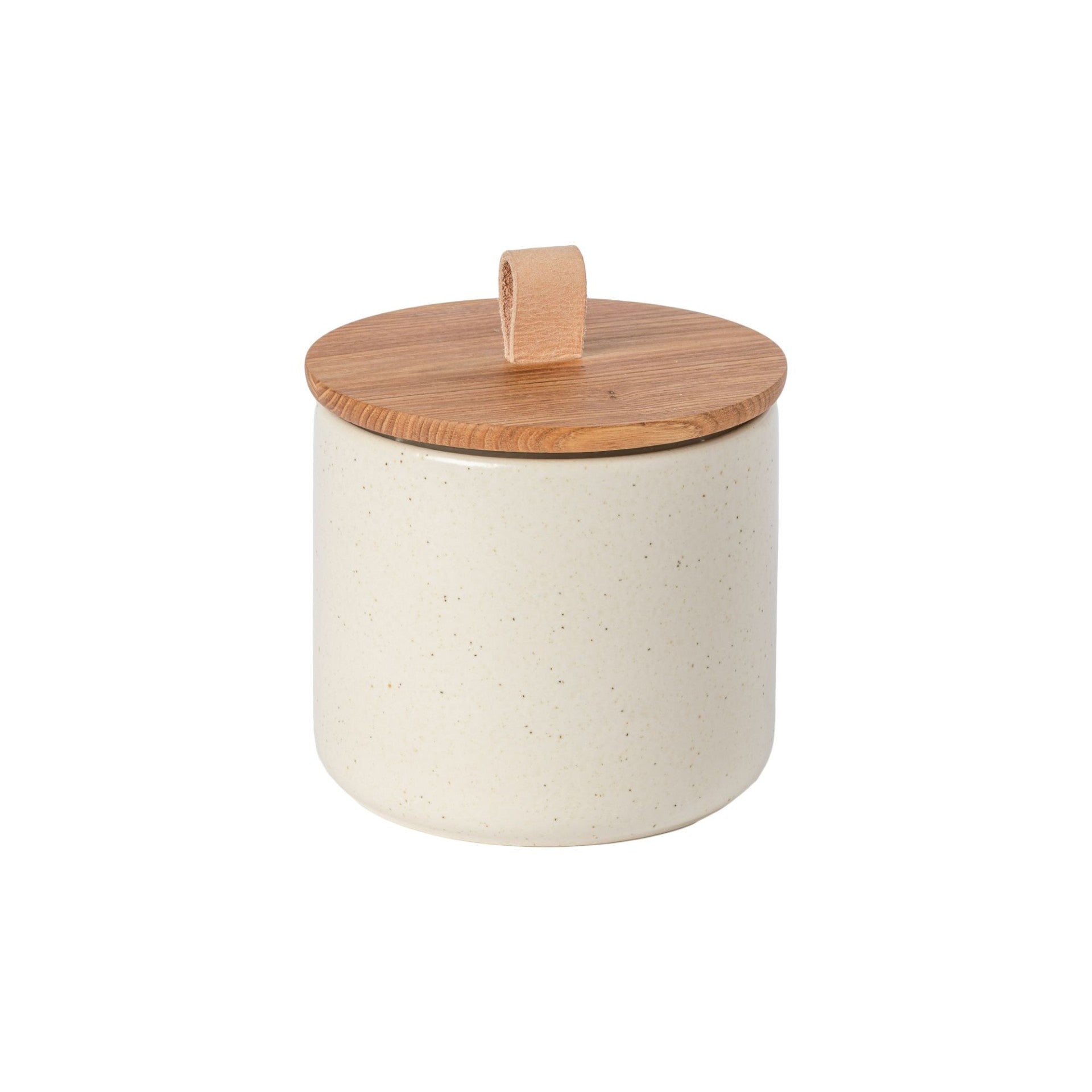 Canister Pacifica with Oak Wood Lid