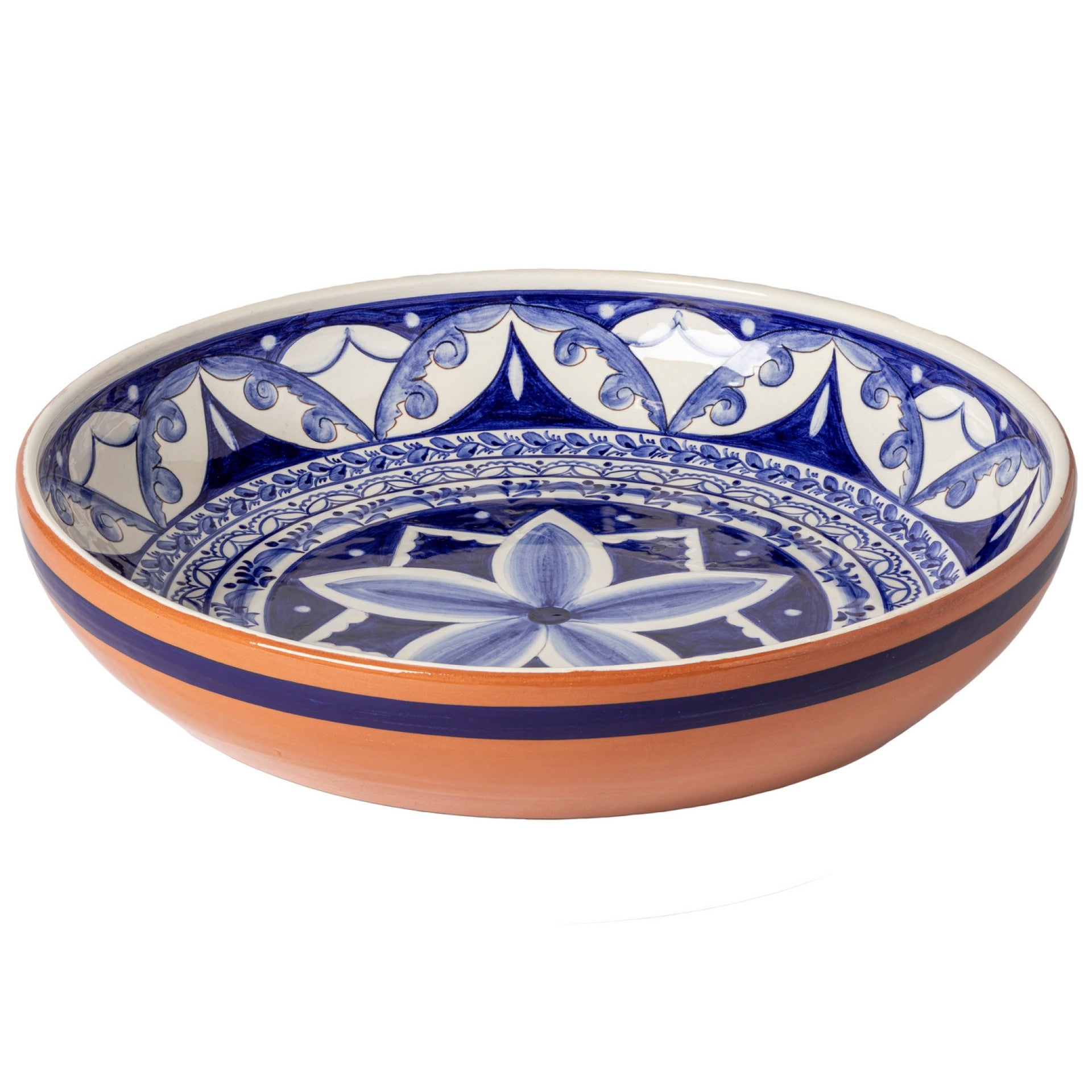 Alentejo Terracota Round Centerpiece 42cm