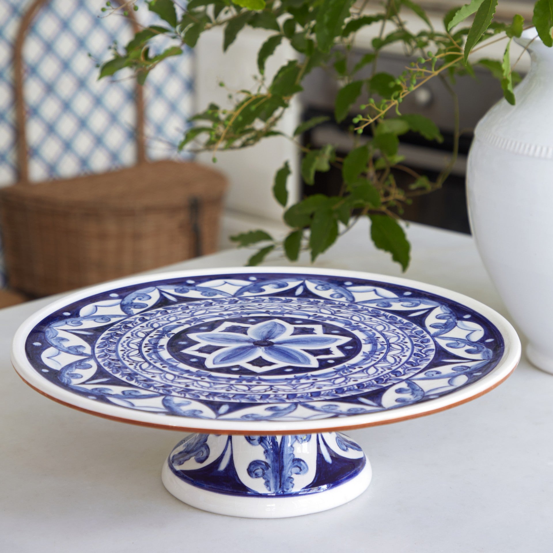 Alentejo Footed Plate