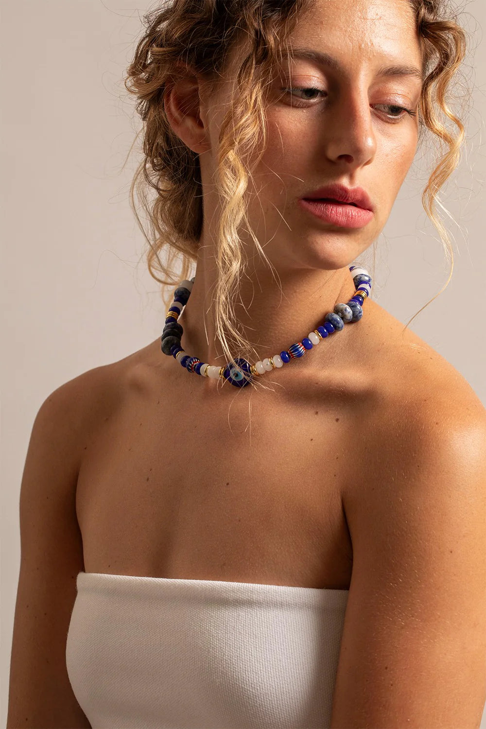 Kalliope Blue Necklace Jewelry