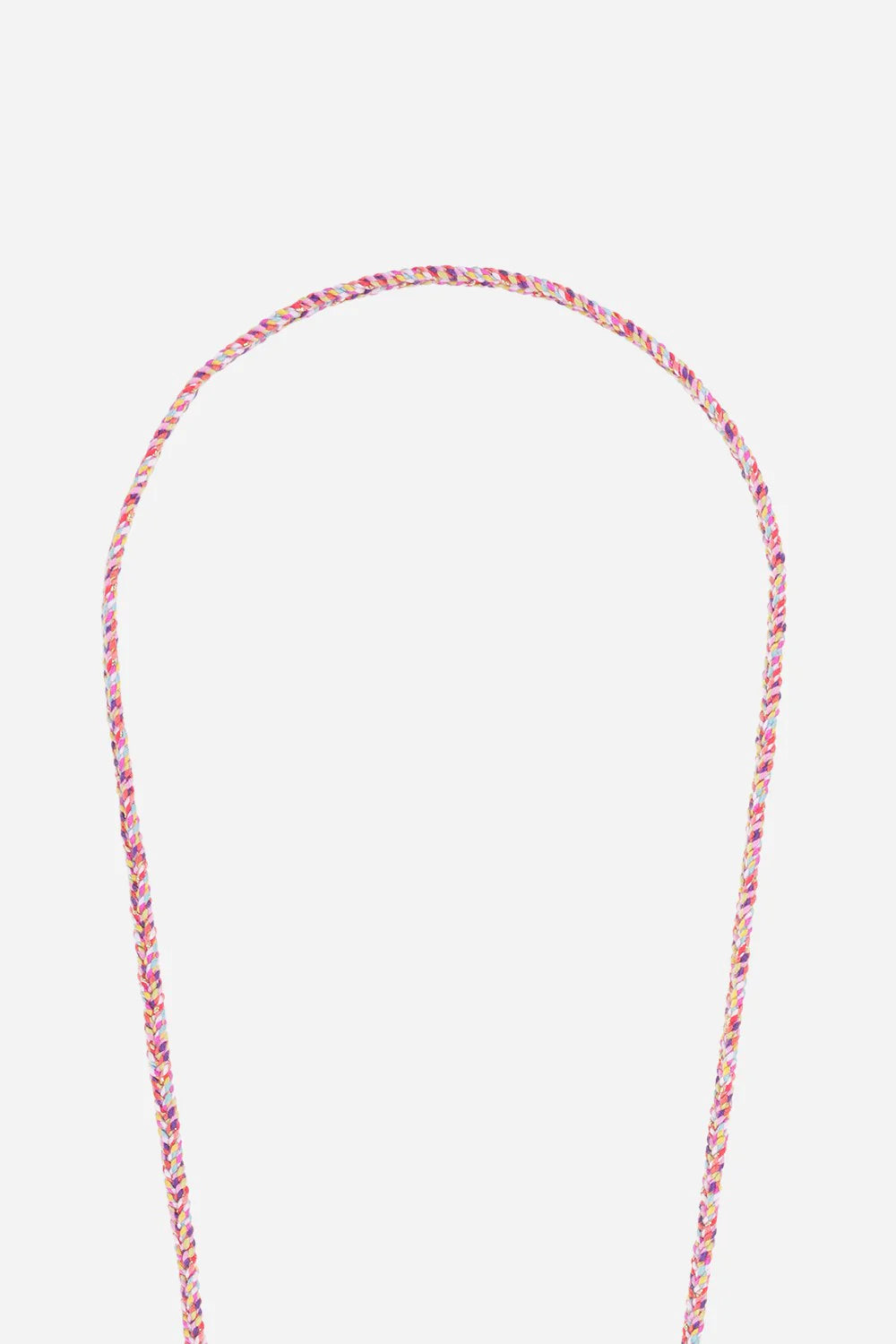 Vanessa Multicolor Braided Chain