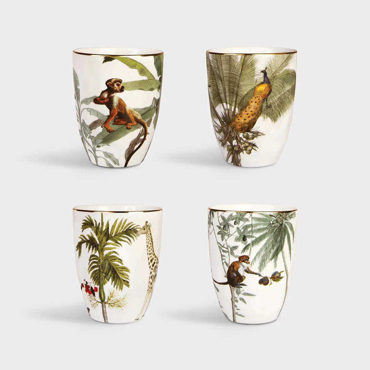 Jungle Mug (Set of 4)