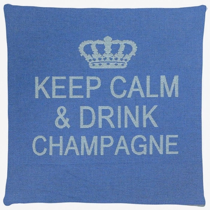 Keep Calm and Drink Champagne Cushions