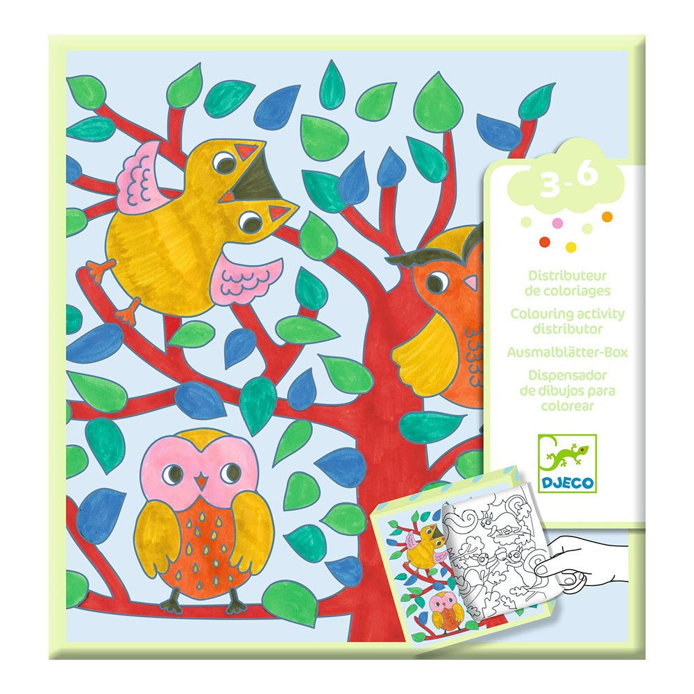 Djeco Coloring Cards Collection