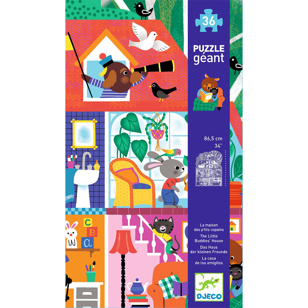 Djeco Giant Puzzle "House"