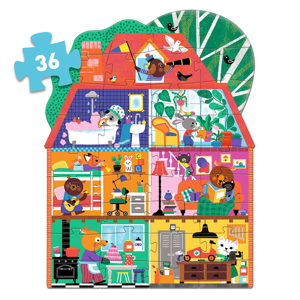 Djeco Giant Puzzle "House"