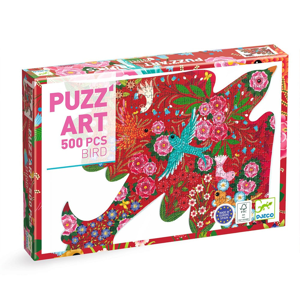 Djeco Art Puzzle 500pcs"Birds"