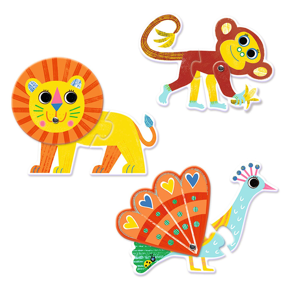 Djeco Duo Collection Jungle Animals