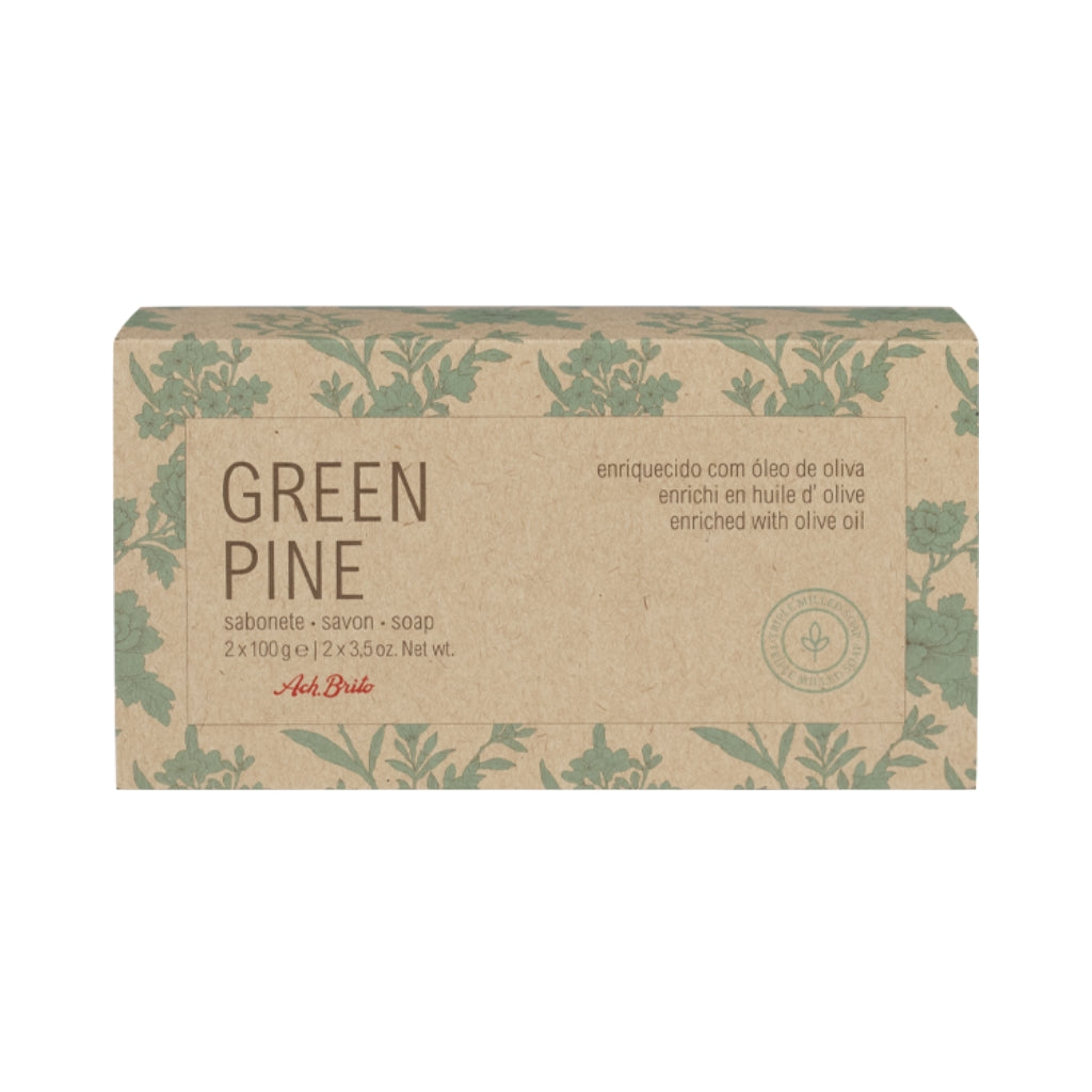 Green Pine Soap Box (Set of 2)