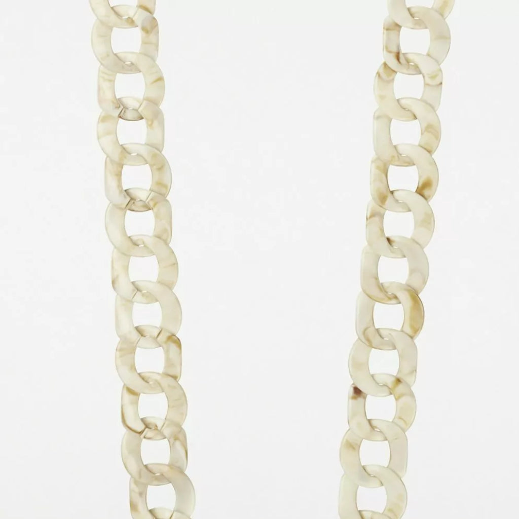 Alice Phone Chain - Beige Shell