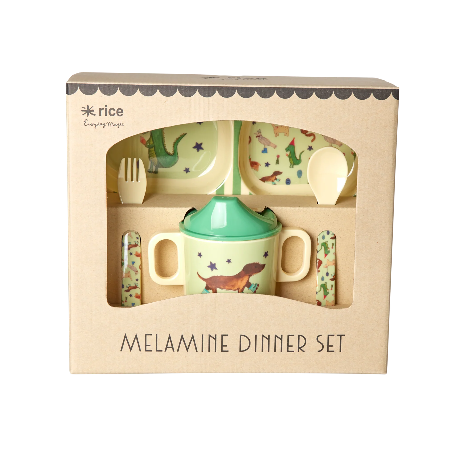 Melamine Dinner Set