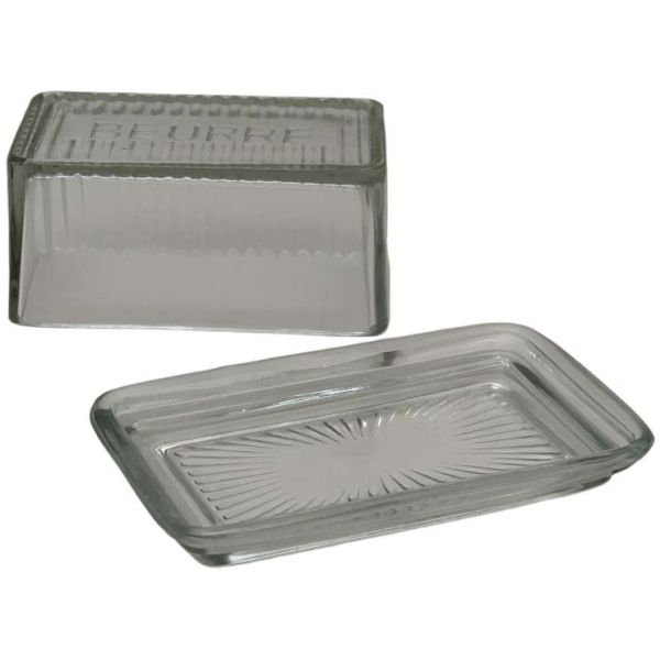 Glass Butter Dish