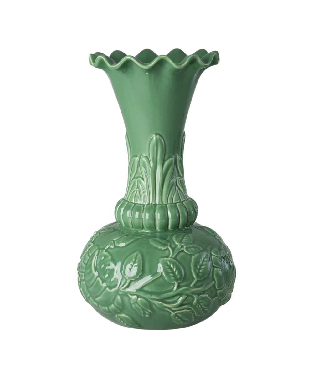 Ceramic Vase in Green