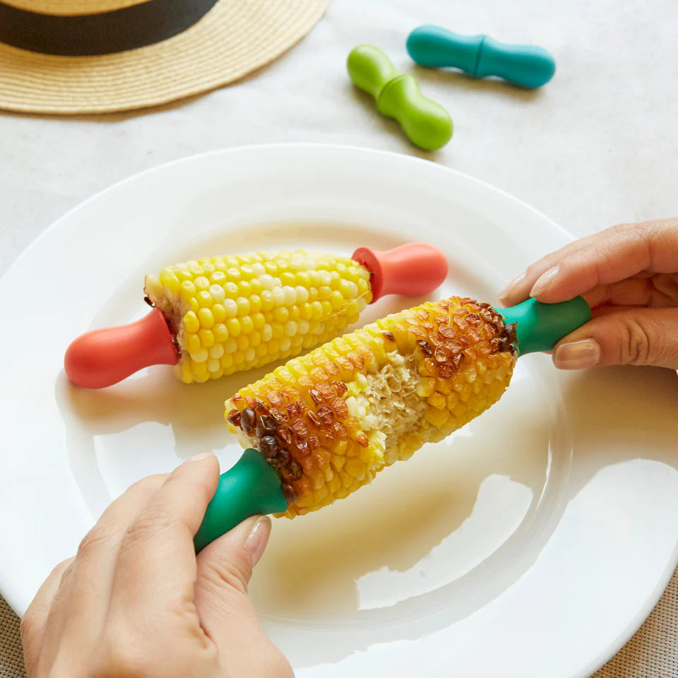 Rainbow Corn Holders (Set of 6)