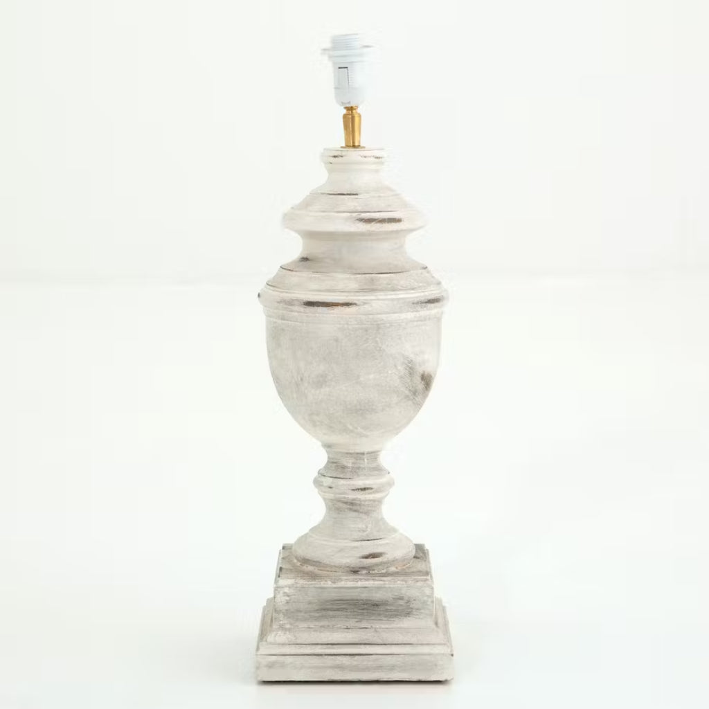 Louis Philippe Table Lamp (Antique White)